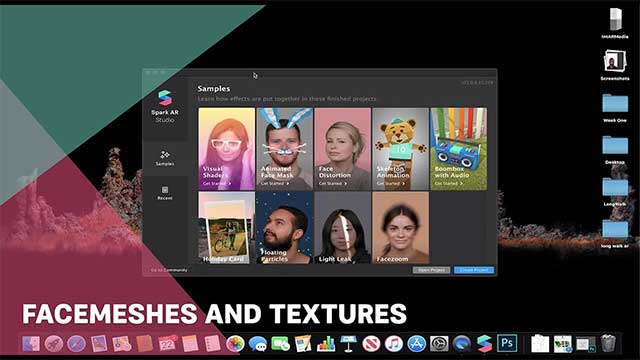 Người dùng có thể thêm các tệp âm thanh, đối tượng 3D vào video