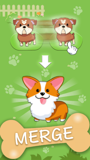 Hợp nhất hai con chó để tạo ra loài mới trong Puppy Town 