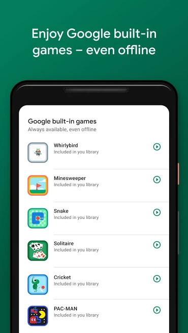 Thoải mái chơi game offline hoặc online