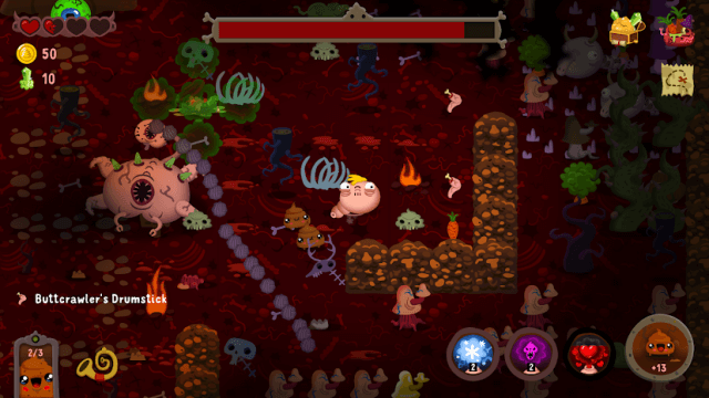 Phiêu lưu trong thế giới bẩn thỉu và nguy hiểm trong game Poopdie