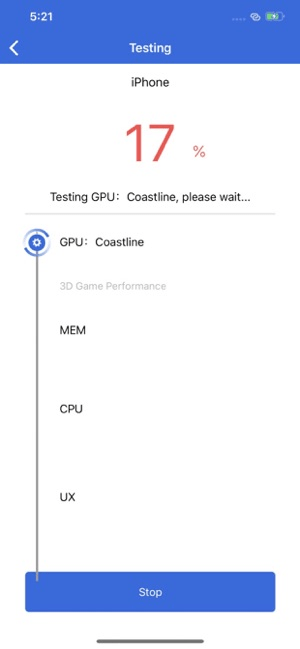 AnTuTu Benchmark tính điểm cho các thông số như GPU, bộ nhớ, RAM...
