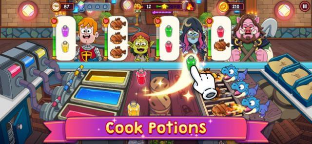 Quản lý nhà hàng phép thuật của bạn trong game Potion Punch 2 