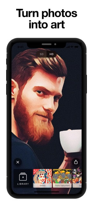 Prisma for iOS là app sửa ảnh nghệ thuật cho iPhone