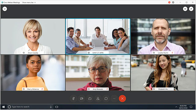 Cisco Webex Meetings 40.8 cải tiến video layout, âm thanh, hình ảnh, hình nền ảo... và nhiều hơn thế
