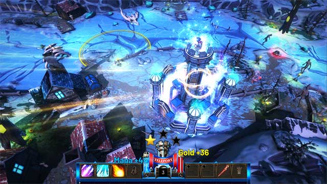 Wizards: Wand of Epicosity là game phiêu lưu kết hợp thủ thành có hiệu ứng ấn tượng 