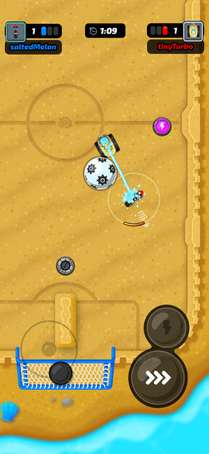 Chơi bóng ở nhiều kiểu sân khác nhau