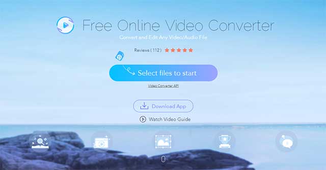 Free Online Video Converter là web đổi định dạng video trực tuyến của Apowersoft 