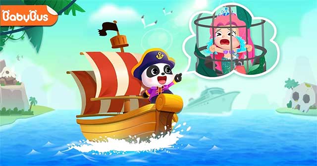 Thực hiện một cuộc phiêu lưu cùng gấu trúc nhỏ trên thuyền trong Baby Panda's Ship 