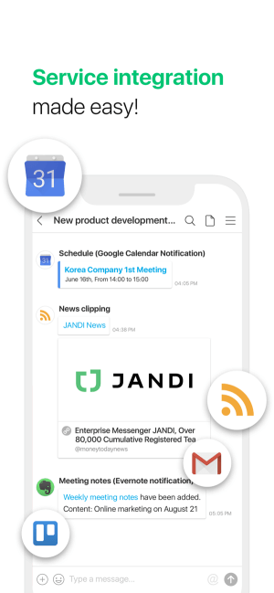 Tích hợp các dịch vụ hữu ích