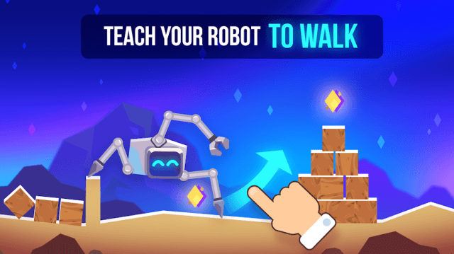 Dạy robot bước đi
