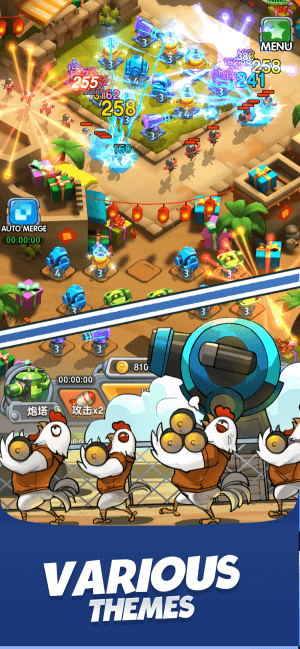 Chiến đấu ở nhiều khu vực khác nhau