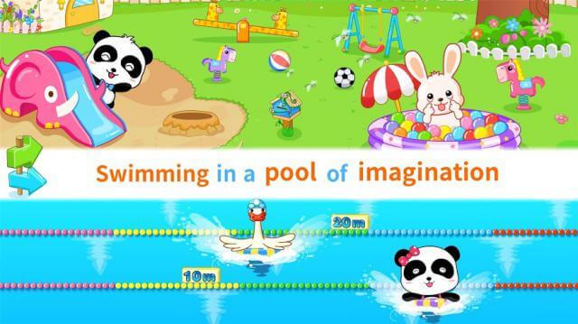 Bơi lội và vui chơi cùng bạn bè