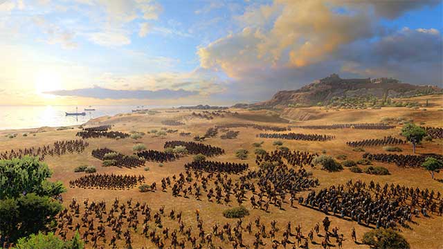 Trải nghiệm các sự kiện xung quanh Cuộc chiến thành Troy