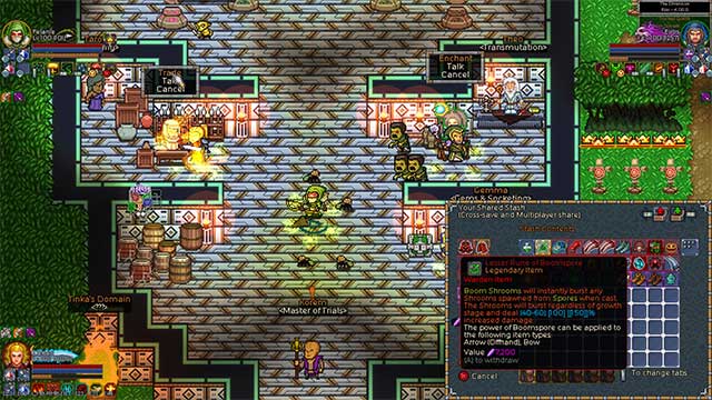Chronicon có hơn 400 vật phẩm độc đáo với sức mạnh đặc biệt để thu thập