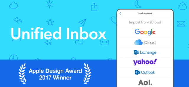 Airmail có hộp thư đến hợp nhất nhiều tài khoản mail khác nhau