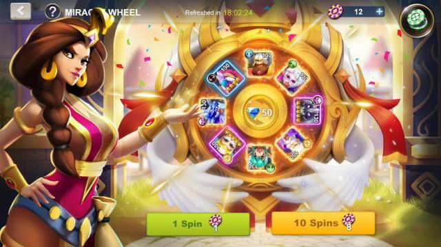 Vòng quay may mắn nhận thưởng mỗi ngày