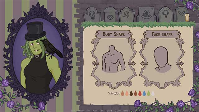 Tạo nhân vật phản diện của riêng bạn với vô số đặc điểm ngoại hình có sẵn