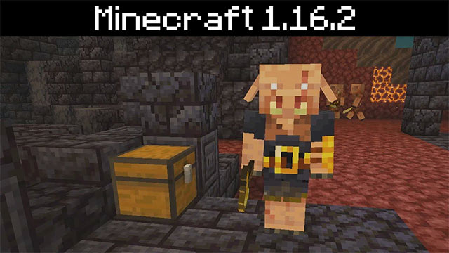 Minecraft 1.16.2 giới thiệu nhân vật Piglin Brute mới, thay đổi giao diện craft đồ và sửa nhiều lỗi khác