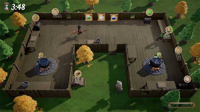 Witchtastic là game phiêu lưu chế tạo độc dược thú vị