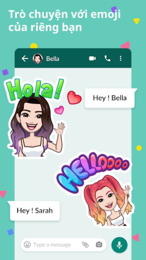Chat bằng các biểu tượng cảm xúc độ đáo riêng