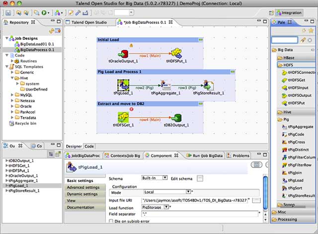 Open Studio - Big Data là mã nguồn mở hoàn toàn
