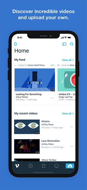 Vimeo là dịch vụ xem video chất lượng