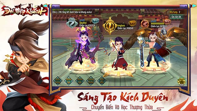 Game chiến thuật thẻ tướng Đại Hiệp Khách 