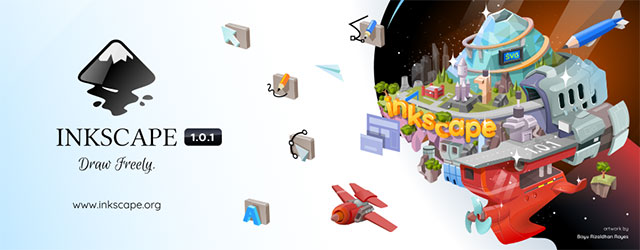Inkscape 1.0.1 tập trung sửa lỗi treo, nâng cấp công cụ và giới thiệu 1 số tính năng mới