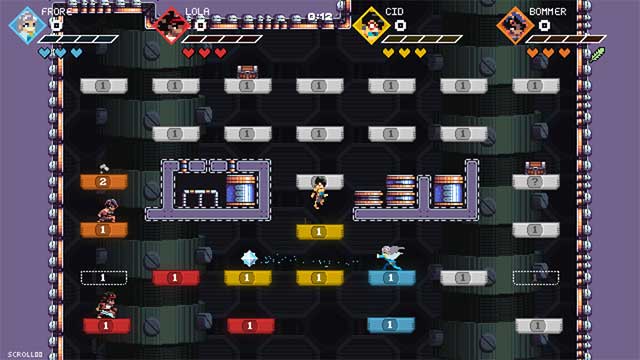 Mỗi stage đều có các tính năng và mối nguy hiểm độc đáo cần đề phòng