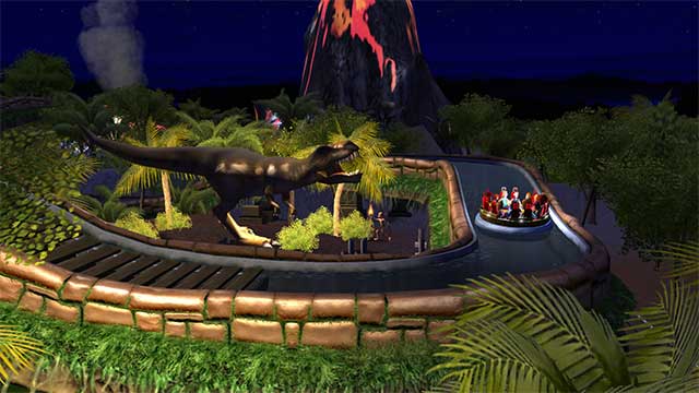 Thưởng thức Roller Coaster Tycoon 3 trên màn ảnh rộng với độ phân giải 1080p