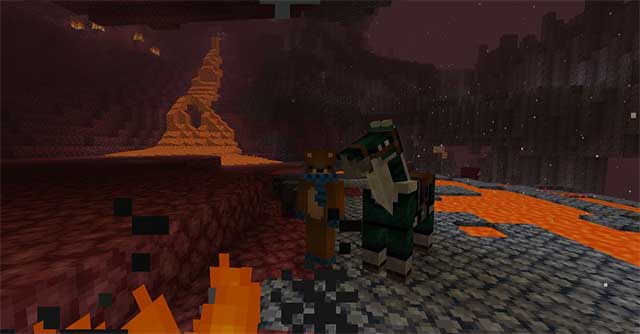 Netherite Horse Armor Mod sẽ giúp nâng cao trải nghiệm khám phá của bạn