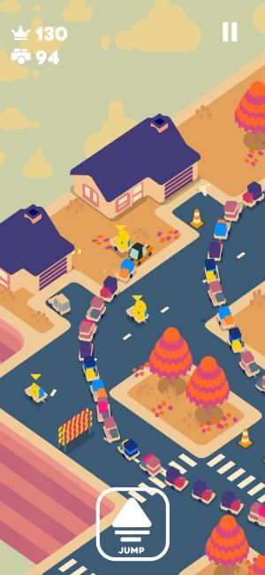 Tạo thành đoàn xe dài nhất 