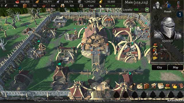 Giành quyền lực tối cao trong game World of Conquerors - Origins