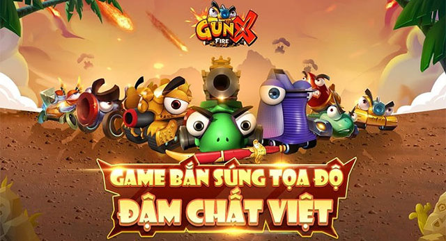 Game GunX: Fire cho iPhone