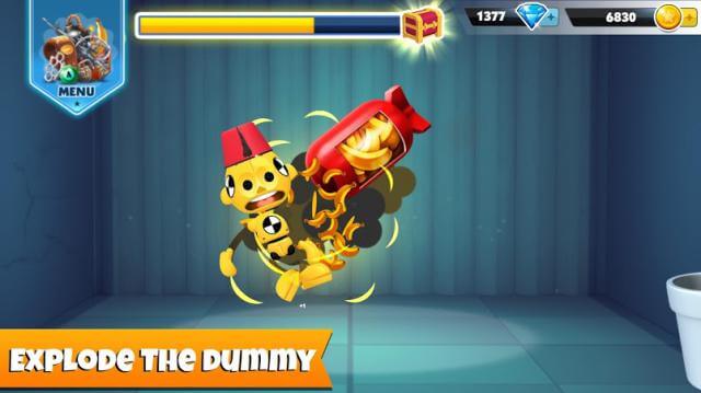 Phá hủy con búp bê của bạn bằng nhiều cách trong Whack The Dummy