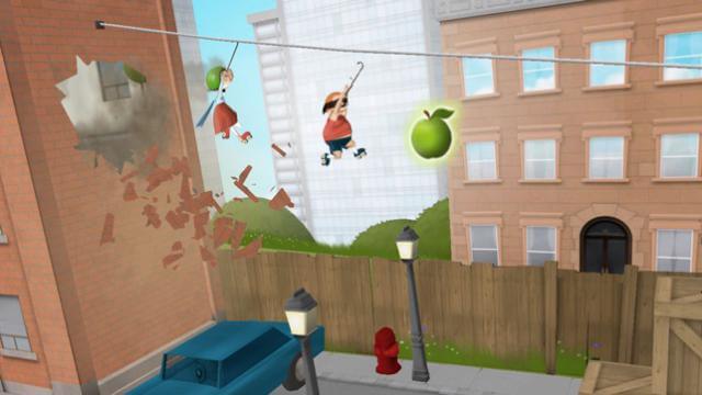 Giúp bà Smith bắt tên cướp ăn trộm táo trong game Granny Smith 