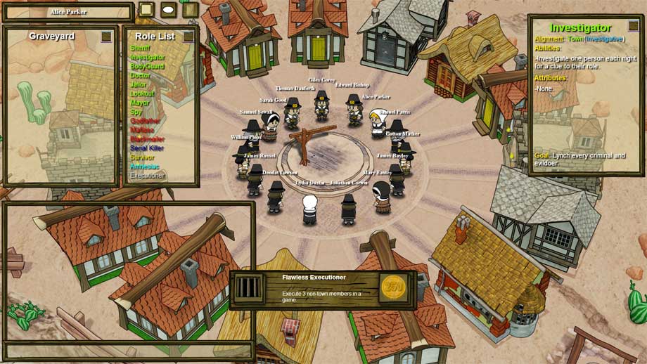 Town of Salem có lối chơi hấp dẫn