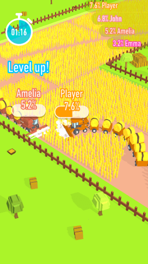 Harvest io là game làm nông nghiệp phong cách io độc đáo