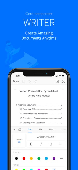 WPS Office hỗ trợ soạn thảo văn bản đẹp mắt