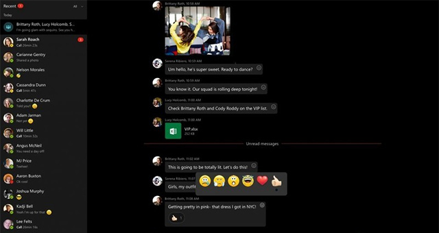 Skype 8.64 thêm tính năng phản ứng tin nhắn (Message Reaction)