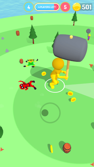 Cầm búa đi đập nát kẻ thù 