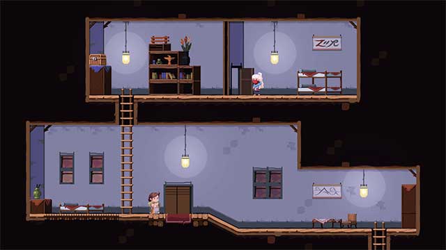 YesterMorrow là game đi cảnh một người chơi lấy chủ đề du hành thời gian