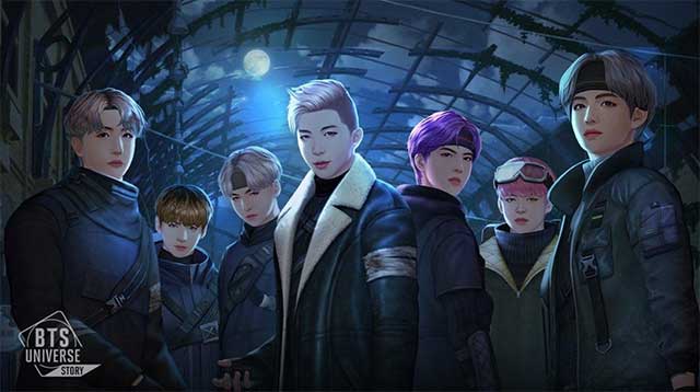 Tạo nên câu chuyện của bạn trong game mô phỏng BTS Universe Story
