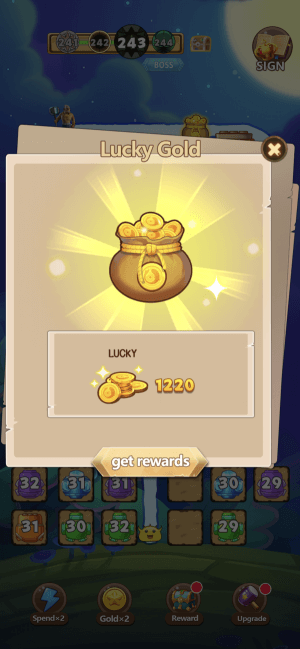 Nhận phần thưởng may mắn