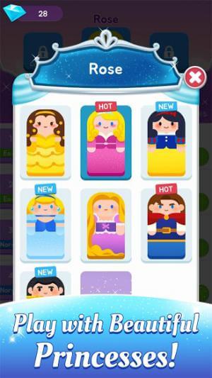 Chơi piano cùng các nàng công chúa cổ tích trong game Magic Castle Piano Tiles 