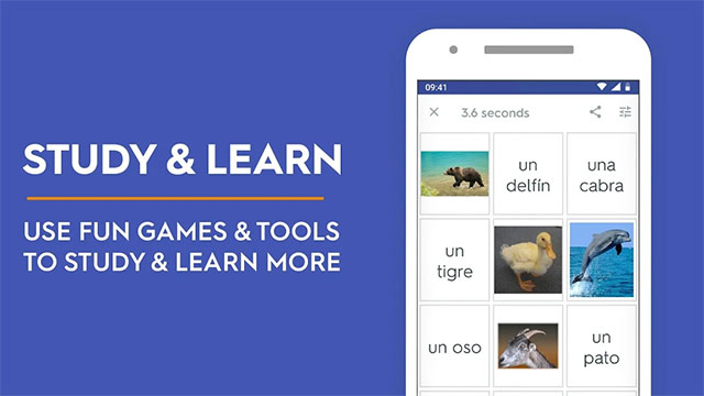 Học ngoại ngữ, khoa học, lịch sử... thông qua flashcard và các trò chơi trên Quizlet