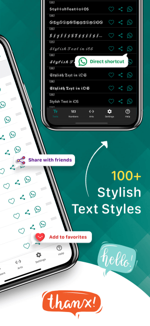 Hơn 100 kiểu chữ cho bạn lựa chọn