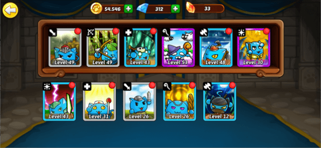 Vô số loài mèo khác nhau để bạn kết hợp và tạo ra chiến thuật độc đáo