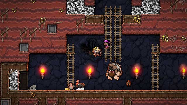 Thế giới của Spelunky 2 còn đa dạng đặc hơn thế giới trong trò chơi gốc