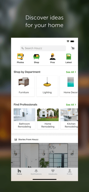Khám phá các ý tưởng thiết kế nhà với ứng dụng Houzz 